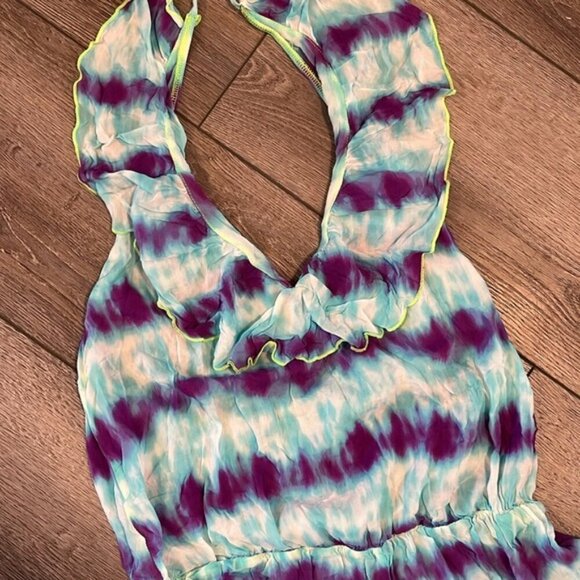 Victoria’s Secret halter swim coverup dress + romper small - Picture 9 of 11